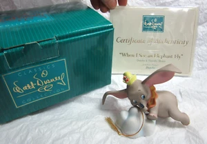 VTG Walt Disney Classics Collection Dumbo & Timothy Mouse Ornament in Box - Picture 1 of 9