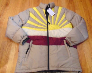 NEW WITH TAGS WESC VEGAN NATURE'S CHOICE LANDSCAPE PUFFER JACKET SIZE M - Picture 1 of 5