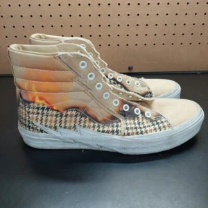 Vans Off the Wall Shoes Sk8 Hi Sneakers Big Reveal Canvas High Top - Picture 1 of 6