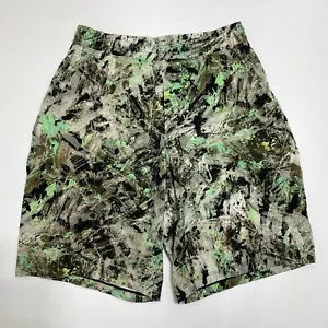 Pantalones Cortos Lululemon Pace Breaker Para Hombre S Impulso Verde Multi Forrado Bolsillos Elásticos - Imagen 1 de 12