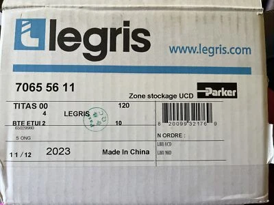 PARKER LEGRIS 7065 56 11 Meter-Out Flow Control  1/4” PTC x 1/8” MNPT Regu STEAM - Image 1 of 4
