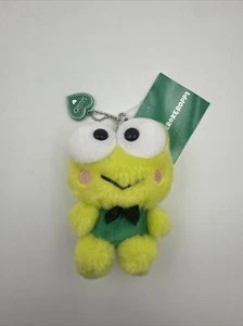 Sanrio Japón: Peluche Keroppi con cadena de cuentas (K4) - Imagen 1 de 5