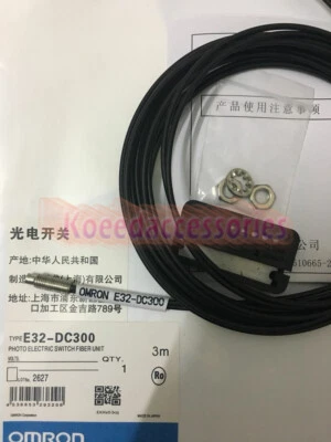 New Omron E32-DC300 E32DC300 Fiber Optic Sensor 1Pcs* - Image 1 of 2