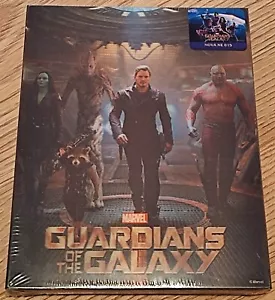 Novamedia NE#015 Guardians of the Galaxy 3D+2D Steelbook Blu-Ray Lenticular NEW - Picture 1 of 6
