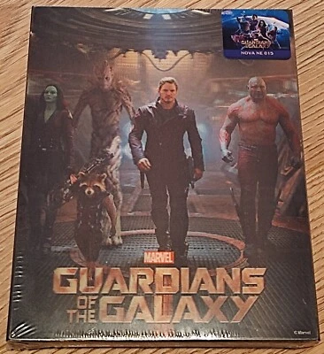 Novamedia NE#015 Guardians of the Galaxy 3D+2D Steelbook Blu-Ray Lenticular NEW - Image 1 of 4