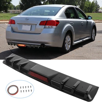 Parachoques trasero difusor alerón divisor mate para Subaru Legacy Sedán Wagon Foto 1 de 4