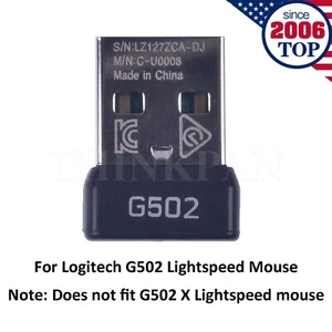 USB Dongle Mouse Receiver Adapter for Logitech G502 LIGHTSPEED Wireless Mouse - Picture 1 of 6