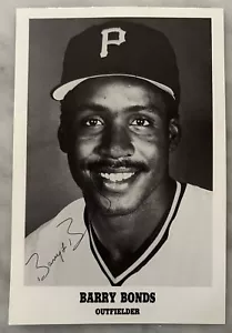 BARRY BONDS AUTO AUTOGRAPH SIGNED TEAM ISSUE PHOTO PITTSBURGH PIRATES PSA/DNA - Picture 1 of 2