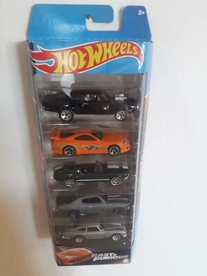  5 Hot Wheels Fast and Furious Asta veloce Spedizione raccomanda Inclusa  - Immagine 1 di 4