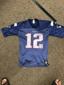 Tom Brady #12 Patriots Trikot Medium - Bild 1 von 3