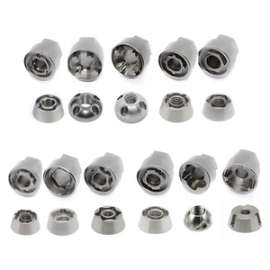 M8 - HIGH SECURITY Anti-Theft Locking Nuts Tamperproof Set 2 x Nuts + 1 x Key - Picture 1 of 79