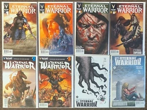 8 Eternal Warrior #1,3,4,6 Eternal Warrior Days of Steel #2,3 Variant Lot NM - Bild 1 von 1