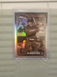 2024 Topps Chrome - Heston Kjerstad #142 Sepia Refractor (RC) - Bild 1 von 2