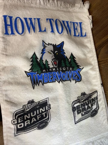 NBA Basketball Minnesota Timberwolves Miller Howl Towel Cover