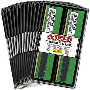 768GB 24x32GB PC5-4800 EC8 RDIMM Supermicro 122HA-TN-LCC 222HA-TN Arbeitsspeicher RAM - Bild 1 von 6
