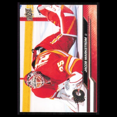 Jacob Markstrom #279 2023 Upper Deck Calgary Flames Hockey Card NHL NM - Image 1 of 3