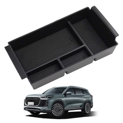 Armrest Storage Box Compact Design For Easy Fit Designed For Chery Tiggo 8 - Image 1 of 4