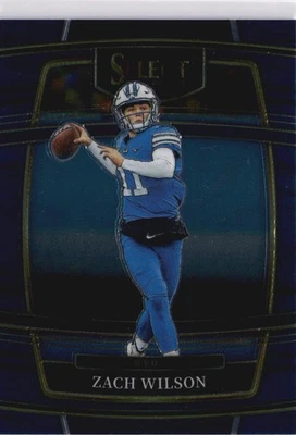 Zach Wilson 2022 Panini Select Draft Picks #41 Blue (Retail Base) BYU Cougars - Image 1 of 2