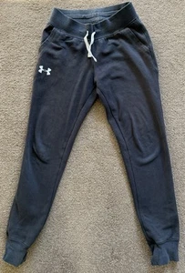 Kids 10-12 Under Armour Black Track pants - Picture 1 of 3
