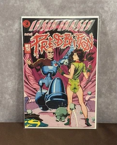 Laser Radiergummi & Druckknopf #2 1985 Eclipse Comics Pedro Henry eingetütet & mit Karton - Bild 1 von 19
