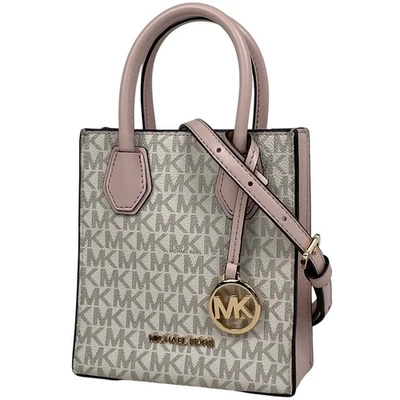 Michael Kors Logo Hand Bag 2WAY Shoulder Bag Mini Hand Bag leather Pink Women - Image 1 of 4