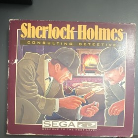 SEGA Sherlock Holmes Consulting Detective & Sega Classics Arcade Sega CD Manual