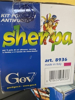 8936 PORTASCI ANTIFURTO PER BARRE GEV SHERPA PER 4/5 PAIA DI SCI O 2 SNOWBOARD  - Immagine 1 di 4