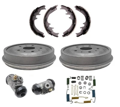 Zapata de freno tambor rueda cilindro resorte kit Ford Bronco 1974 1975 trasero 10 x 2 1/2 Foto 1 de 4