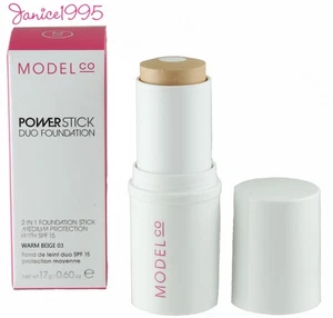 MODEL CO Power Stick  Duo Foundation # 03 WARM BEIGE - Picture 1 of 1