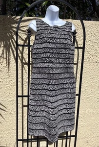 Ann Taylor Dress Size 10 Sheath Sleeveless Lined Layered Office Work Party - Picture 1 of 20