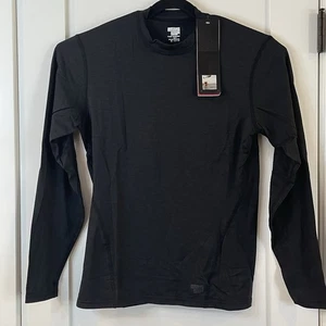 Massif Mens Tee T Shirt BLACK S Cool Knit Crew FR LS Military Police Combat - Picture 1 of 13