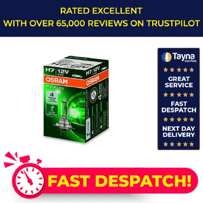 H7 Headlight Bulb fits SMART Osram Genuine Top Quality Guaranteed New - Image 1 of 4