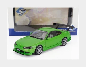 SOLIDO 1812203 NISSAN - SILVIA (S15) COUPE SPEC-R AERO 1999 - GREEN MET - 1/18 - Foto 1 di 2