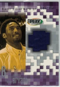 2001-02 UPPER DECK PLAYMAKERS KOBE BRYANT PLAYER'S CLUB NBA JERSEY CARD 183/350 - Picture 1 of 2