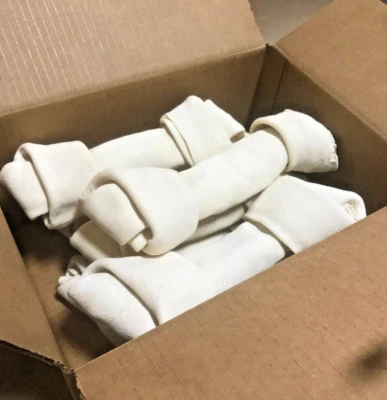 American Buffalo Rawhide 11" X Large Bones | 5 Lbs Bulk  |100% Natural Dog Chews - Image 1 of 3