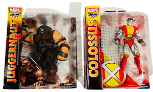 COLOSSUS & JUGGERNAUT MARVEL SELECT ACTION FIGURES SEALED MIB OUT OF PRODUCTION