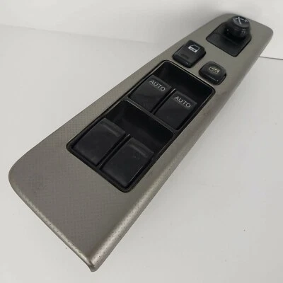 Nissan Altima Master 2006 ventana eléctrica/espejo/interruptor de bloqueo de puerta negro/plateado  Foto 1 de 3