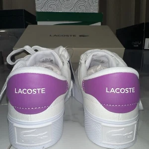 lacoste shoes White Sneakers BNIB - Picture 1 of 8