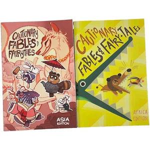 2 CAUTIONARY FABLES & FAIRY TALES Asia & Africa editions Graphic Novels - Picture 1 of 12