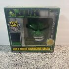 Hulk Mask Toy Biz Official Electronic Voice Changing Mask - New 2003