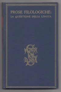 Prose filologiche La questione della lingua Carducciana Sansoni II 2° 1961 - Picture 1 of 1