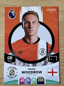 Adrenalyn XL Premier League 2023 2024 23 24 Cauley Woodrow Luton Town