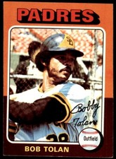 1975 Topps Bob Tolan Baseball Cards #402