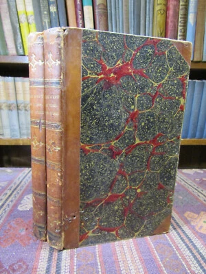 1829 James Fenimore Cooper THE WEPT OF WISH TON-WISH Rare 1st Ed. 2 Vols Leather - Image 1 of 4