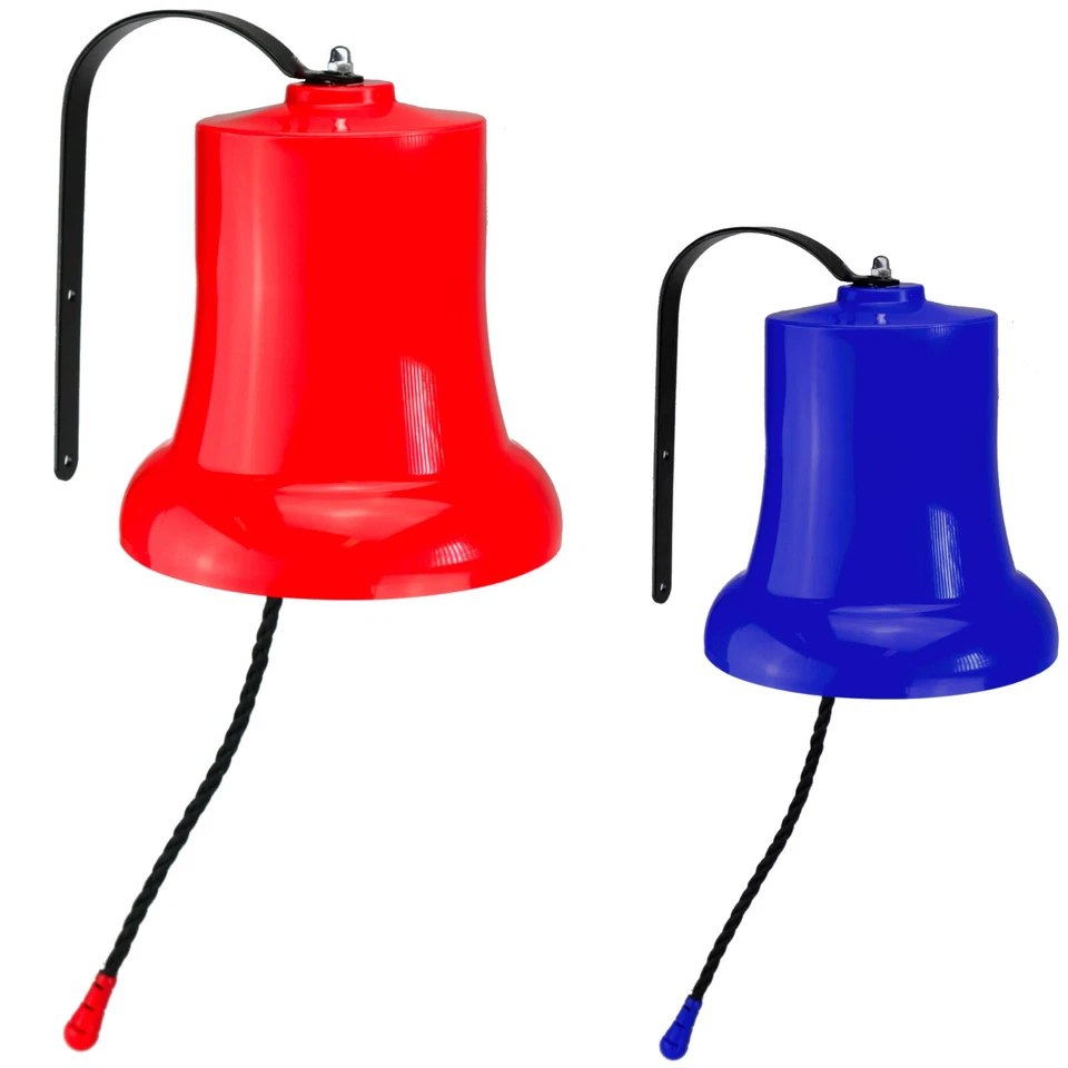 Glocke für Spielturm Klingel für Kinder Schiffsglocke Garten mit Bügel Feuerwehr