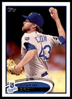 2012 TOPPS AARON CROW KANSAS CITY ROYALS #67 - Image 1 of 2
