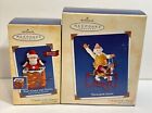 2 Hallmark Keepsake Toymaker & Pop! Goes The Santa Christmas Ornaments Collector