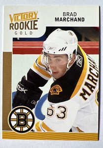 BRAD MARCHAND 2009-10 UD Victory GOLD Rookie SP 09/10 Upper Deck RC #302 Boston