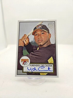2006 TOPPS '52 ROOKIE CARD YURENDELL DE CASTER #52S-YD SIGNED CARD - Image 1 of 2
