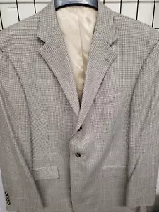 Austin Reed Blazer Men 44R Classic Fit Pure Silk Sport Coat Jacket USA MINT - Picture 1 of 5